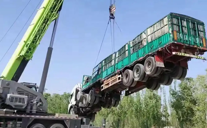 惠水道路脱困救援案例
